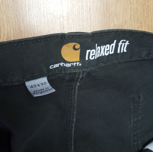 Carhartt Gravel Rugged Flex Relaxed Fit Canvas Work Pants 42×32 - Picture 6 of 9